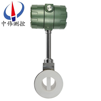 Anti-corrosion type vortex flowmeter