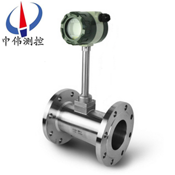 Liquid vortex flowmeter